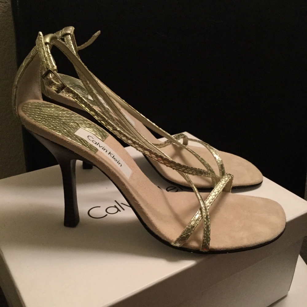 Calvin Klein Rachel Python Sandal - Picture 5 of 5